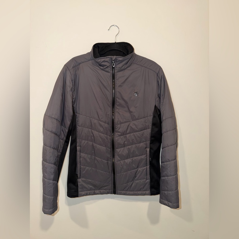 Spyder stealth hybrid puffer jacket